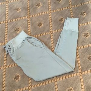 Light blue sweatpants, size large.     (54)